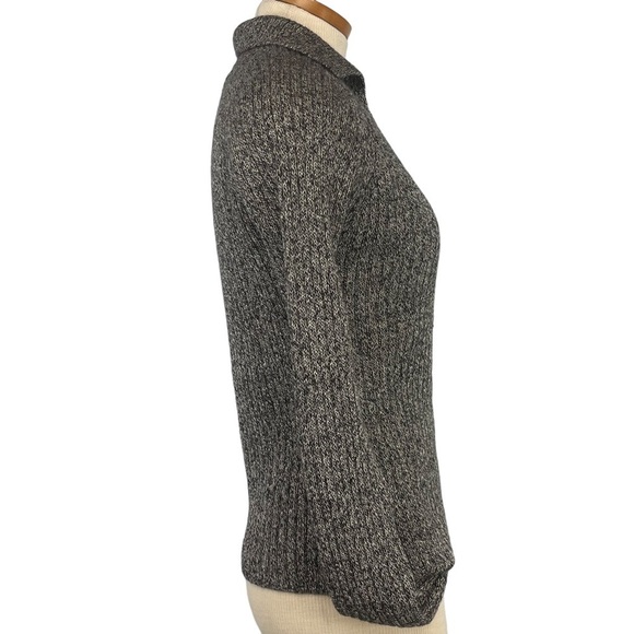 Kuna Polo Collar Sweater 100% Alpaca Johnny Collar Women Small Medium size - Picture 4 of 9